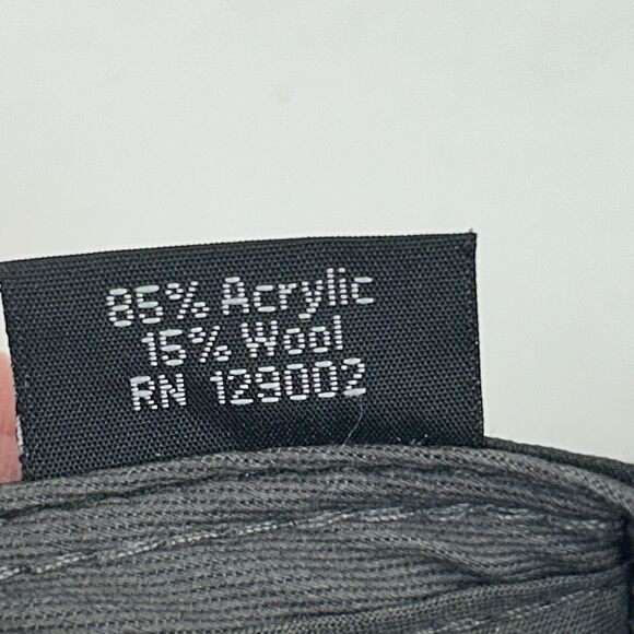 Otto Snapback Hat The 6th Clothing Co Grey Black Wool Blend OSFM 2021 - Picture 9 of 10